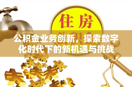 永济公积金业务创新，探索数字化时代下的新机遇与挑战