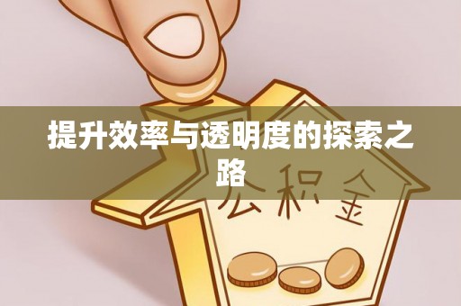 永济提升效率与透明度的探索之路