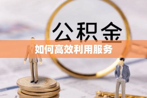 永济如何高效利用服务
