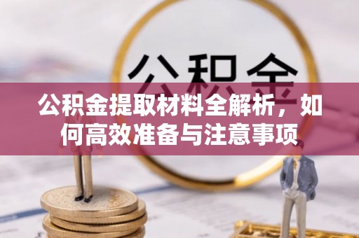 永济公积金提取材料全解析，如何高效准备与注意事项