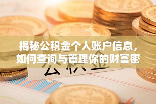 永济揭秘公积金个人账户信息，如何查询与管理你的财富密码
