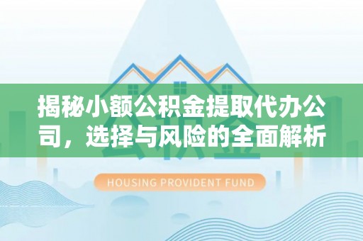 永济揭秘小额公积金提取代办公司，选择与风险的全面解析